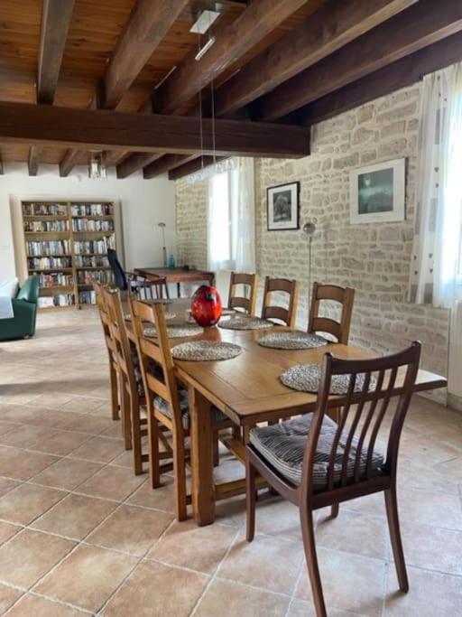 The Charming Private Farmhouse At La Grenouillere Puyreaux Eksteriør bilde